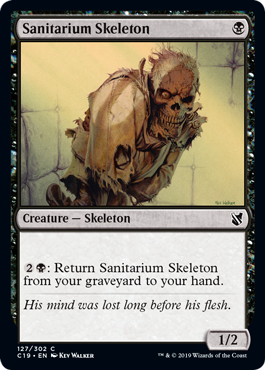 《療養所の骸骨/Sanitarium Skeleton》 [C19]