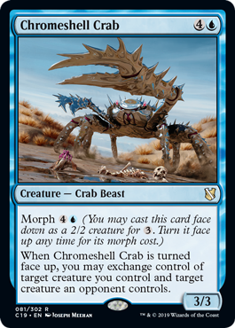 《金属殻のカニ/Chromeshell Crab》 [C19]