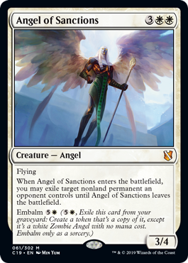 《賞罰の天使/Angel of Sanctions》 [C19]