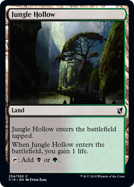《ジャングルのうろ穴/Jungle Hollow》 [C19]