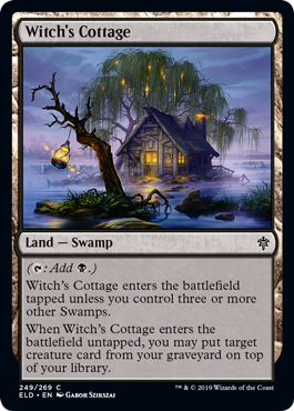 《魔女の小屋/Witch's Cottage》 [ELD]