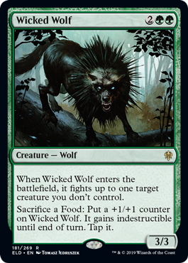 《意地悪な狼/Wicked Wolf》 [ELD]