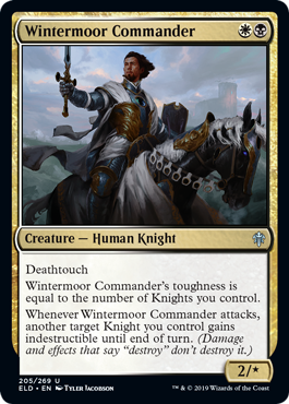 《冬荒野の指揮官/Wintermoor Commander》 [ELD]