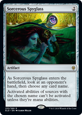 《魔術遠眼鏡/Sorcerous Spyglass》 [ELD]