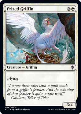 《尊きグリフィン/Prized Griffin》 [ELD]