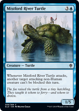 《ミストフォードの亀/Mistford River Turtle》 [ELD]