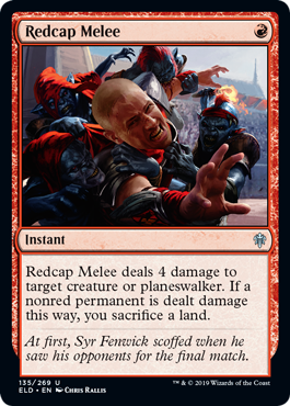 《レッドキャップの乱闘/Redcap Melee》 [ELD]