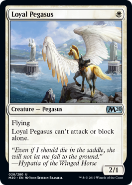 《忠実なペガサス/Loyal Pegasus》 [M20]