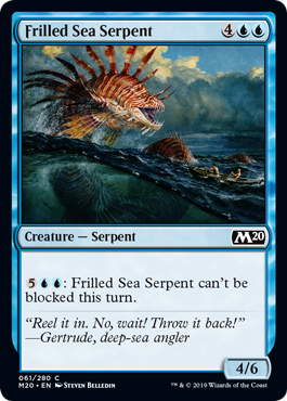《大襞海蛇/Frilled Sea Serpent》 [M20]