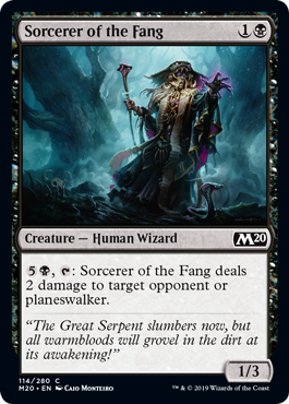 《牙の魔術師/Sorcerer of the Fang》 [M20]