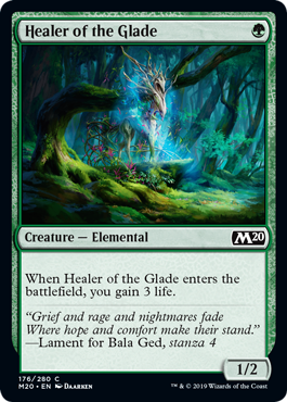 《林間の癒し手/Healer of the Glade》 [M20]