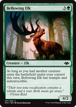 《吼える大鹿/Bellowing Elk》 [MH1]