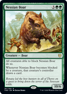 《ネシアンの猪/Nessian Boar》 [THB]