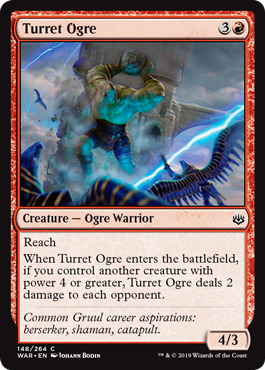 《砲塔のオーガ/Turret Ogre》 [WAR]