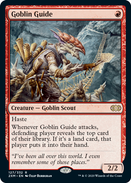 《ゴブリンの先達/Goblin Guide》 [2XM]
