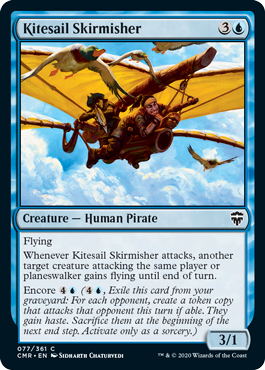 《帆凧の散兵/Kitesail Skirmisher》 [CMR]