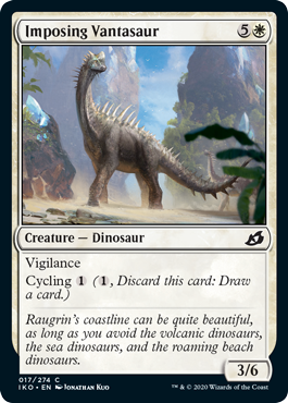 《威圧するヴァンタサウルス/Imposing Vantasaur》 [IKO]