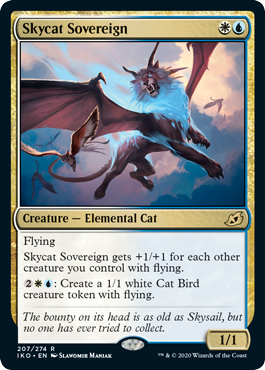 《空猫の君主/Skycat Sovereign》 [IKO]