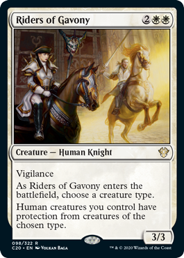 《ガヴォニーの騎手/Riders of Gavony》 [C20]