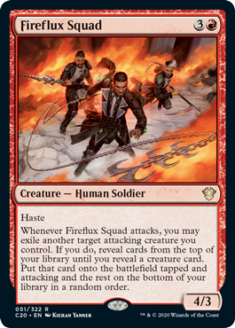 《炎渦の部隊/Fireflux Squad》 [C20]