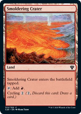《薄煙の火口/Smoldering Crater》 [C20]