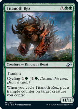 《タイタノス・レックス/Titanoth Rex》 [IKO]
