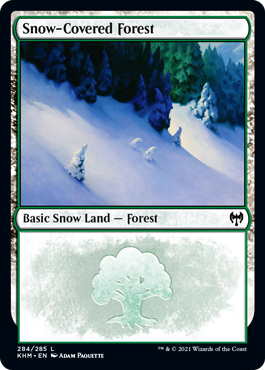 《冠雪の森/Snow-Covered Forest》 [KHM]