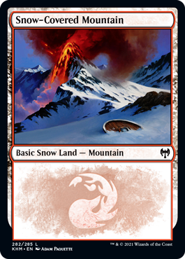《冠雪の山/Snow-Covered Mountain》 [KHM]