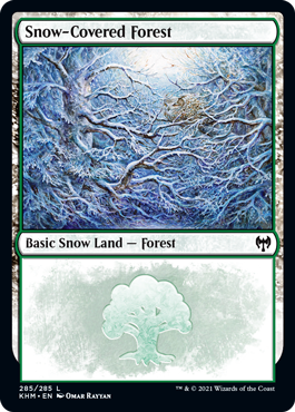 《冠雪の森/Snow-Covered Forest》 [KHM]