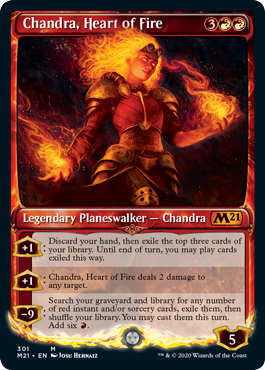 《炎の心、チャンドラ/Chandra, Heart of Fire》 [M21]