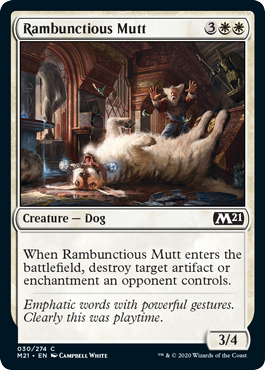 《やんちゃな犬/Rambunctious Mutt》 [M21]