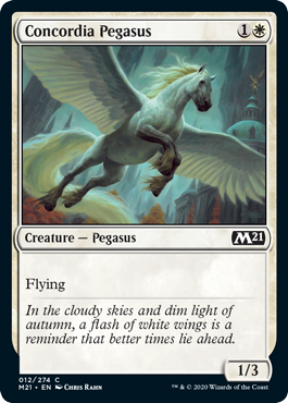 《協約のペガサス/Concordia Pegasus》 [M21]