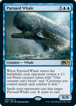 《追われる鯨/Pursued Whale》 [M21]