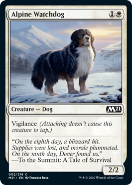 《高山の番犬/Alpine Watchdog》 [M21]