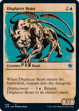 《ディスプレイサー・ビースト/Displacer Beast》 [AFR]
