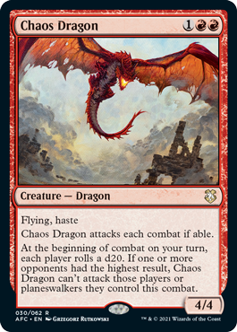 《混沌のドラゴン/Chaos Dragon》 [AFC]