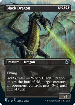 《ブラック・ドラゴン/Black Dragon》 [AFR]