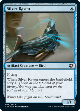 《シルヴァー・レイヴン/Silver Raven》 [AFR]