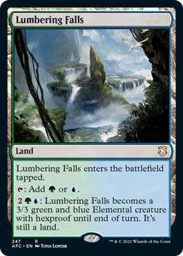 《伐採地の滝/Lumbering Falls》 [AFC]