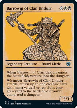 《ウンドゥル族のバローウィン/Barrowin of Clan Undurr》 [AFR]