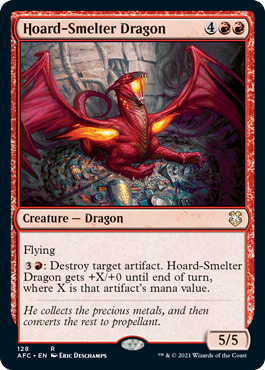 《蔵製錬のドラゴン/Hoard-Smelter Dragon》 [AFC]