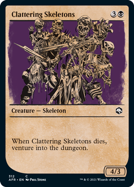 《かたつく骸骨/Clattering Skeletons》 [AFR]