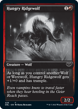 《飢えた峰狼/Hungry Ridgewolf》 [DBL]