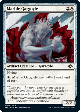 《大理石のガーゴイル/Marble Gargoyle》 [MH2]