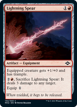 《稲妻の槍/Lightning Spear》 [MH2]