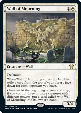 《哀悼の壁/Wall of Mourning》 [MIC]