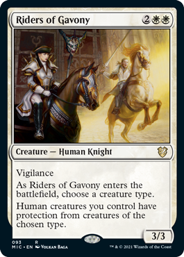 《ガヴォニーの騎手/Riders of Gavony》 [MIC]