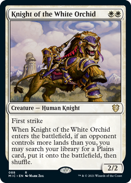 《白蘭の騎士/Knight of the White Orchid》 [MIC]