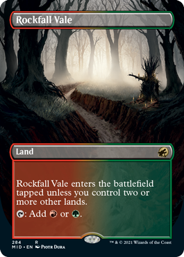 《落石の谷間/Rockfall Vale》 [MID]