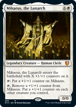 《月皇ミケウス/Mikaeus, the Lunarch》 [MIC]
